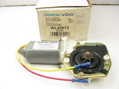Siemens Vdo WL43012 FRONT Right Power Window Motor 91-94 Ford Explorer 83392