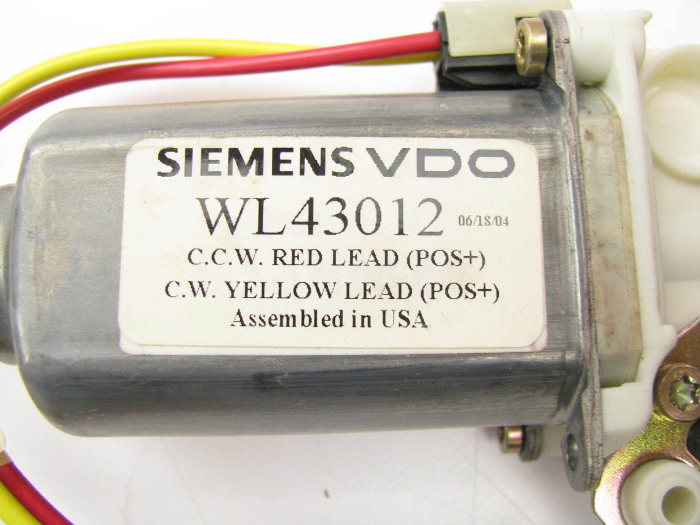 Siemens Vdo WL43012 FRONT Right Power Window Motor 91-94 Ford Explorer 83392
