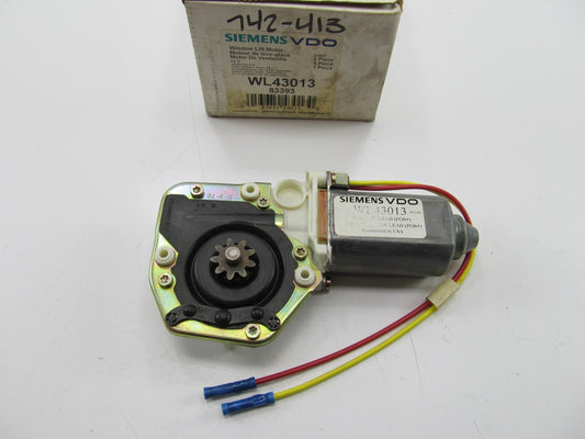 Siemens Vdo WL43013 Power Window Motor - Front Left Drivers Side