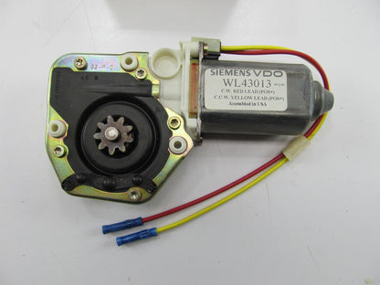 Siemens Vdo WL43013 Power Window Motor - Front Left Drivers Side