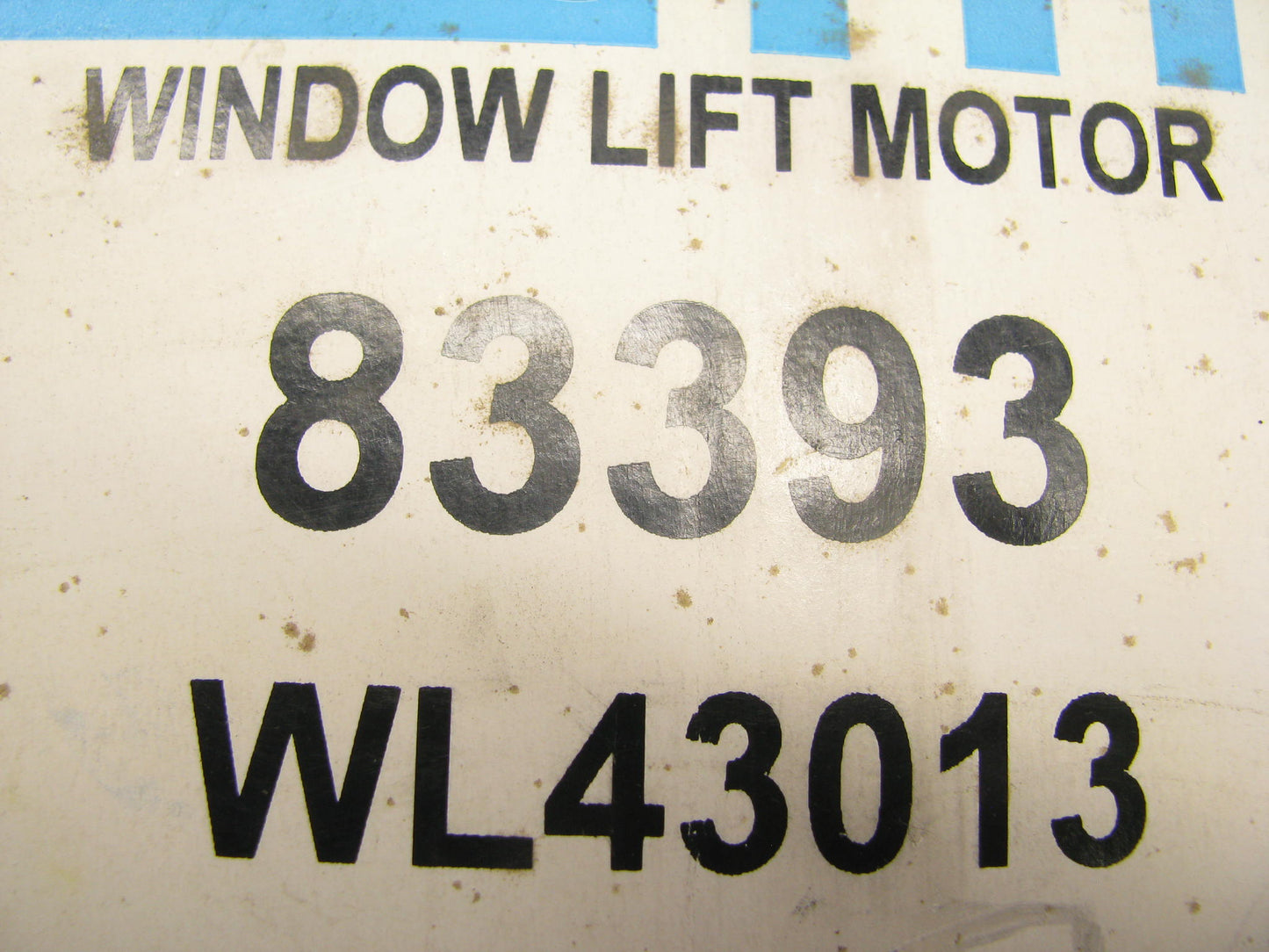 Front Left Drivers Side Power Window Motor Siemens 83393