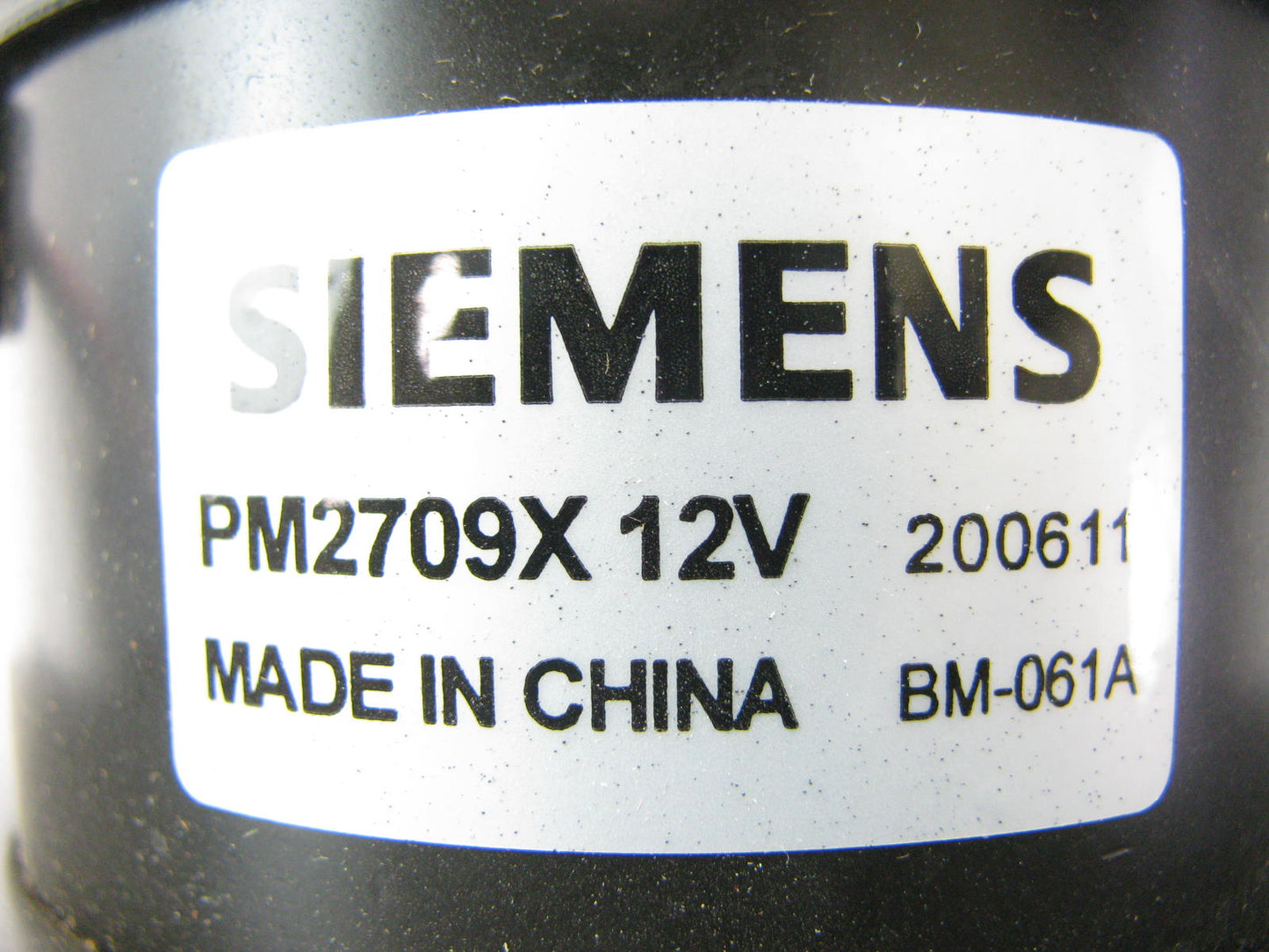 Siemens PM2709X HVAC Blower Motor Without Wheel - Front