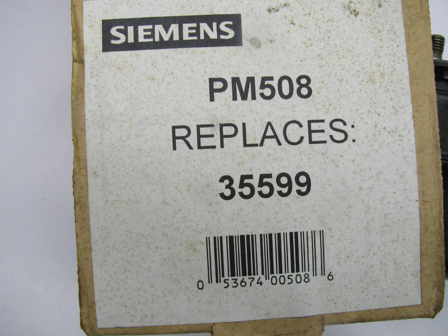 Siemens PM508 Engine Cooling Radiator Fan Motor