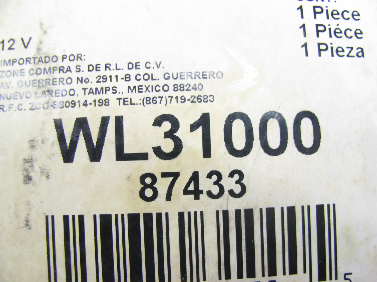 Siemens WL31000 Power Window Motor Gear Kit