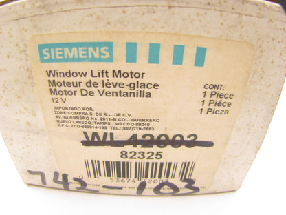 Siemens WL42003 Power Window Lift Motor - Front Left / Right