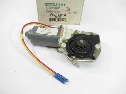 Siemens WL43012 Front Right Power Window Motor 91-94 Ford Explorer, Mazda Navajo