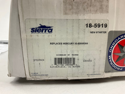 Sierra 18-5919 Starter 50-806965A2, 3856003-3, 50-8M0090697, 3855882