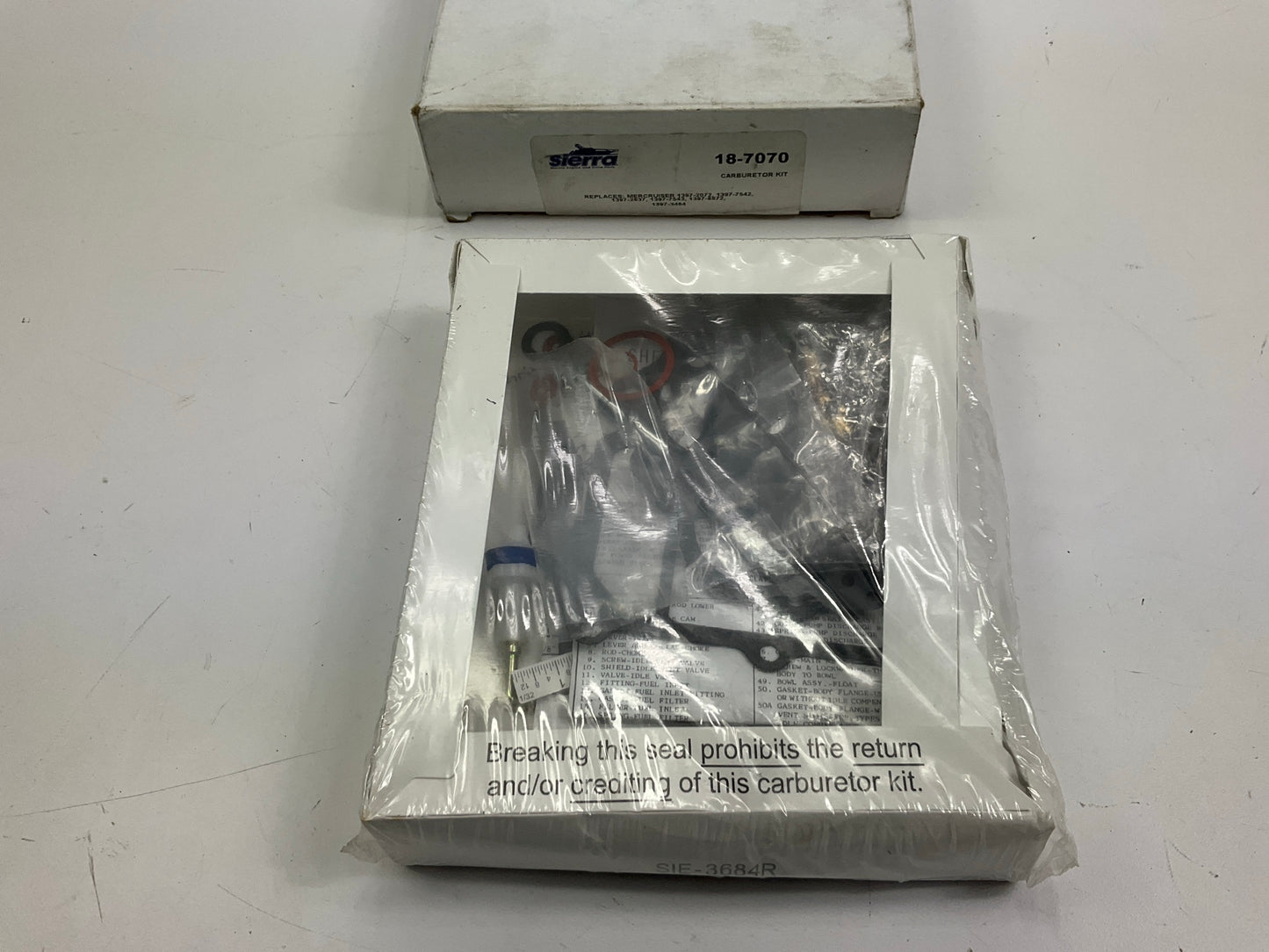 Sierra 18-7070 Carburetor Kit 9-37616, 982384, 1397-2072, 1397-7542, 1397-2637