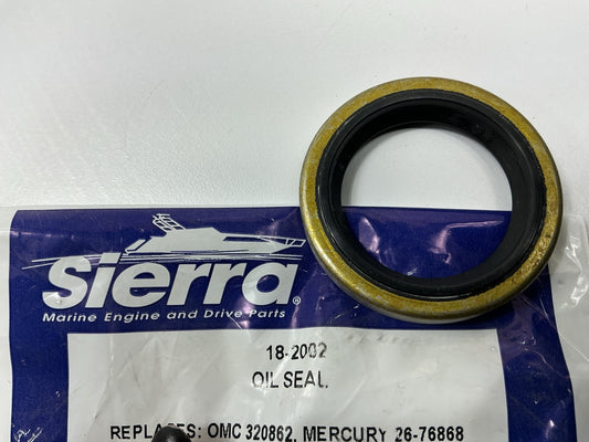 Sierra 18-2002 Oil Seal, Replaces OMC 320862, Mercury 26-76858