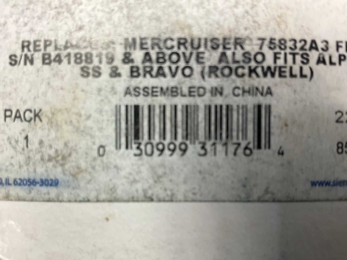 Sierra 18-2174 Heavy Duty U-Joint - 75832A3, 758321, 75832T1