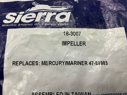 Sierra 18-3007 Marine Boat Impeller, Replaces Mercury Mariner 47-89983