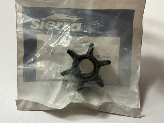 Sierra 18-3050 Impeller Replaces Johnson Evinrude OMC 386084