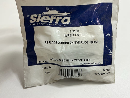 Sierra 18-3050 Impeller Replaces Johnson Evinrude OMC 386084