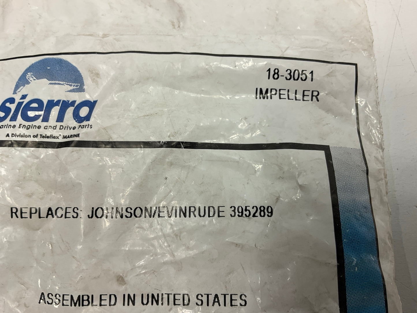 Sierra 18-3051 Water Pump Impeller 395289 For Evinrude Johnson 20 25 28 30 35HP