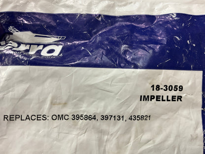 Sierra 18-3059 Impeller For Johnson Evinrude OMC 395864, 397131, 435821