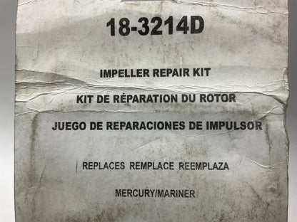 Sierra 18-3214D Mercury Impeller Repair Kit 47-43026T10, 47 43026T8, 43026T11