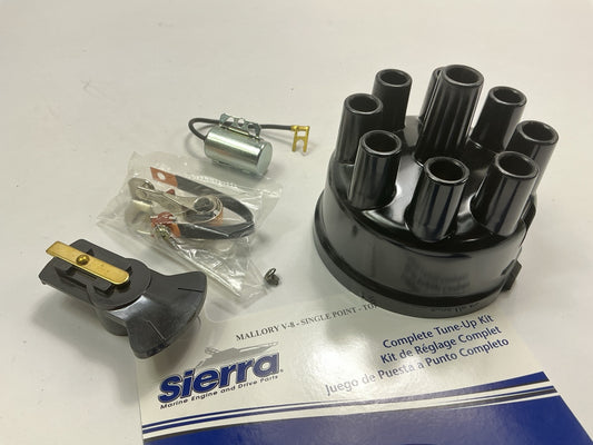 Sierra 18-5271 Tune Up Kit Mallory V8 Single Point Marine Engine Ignition System