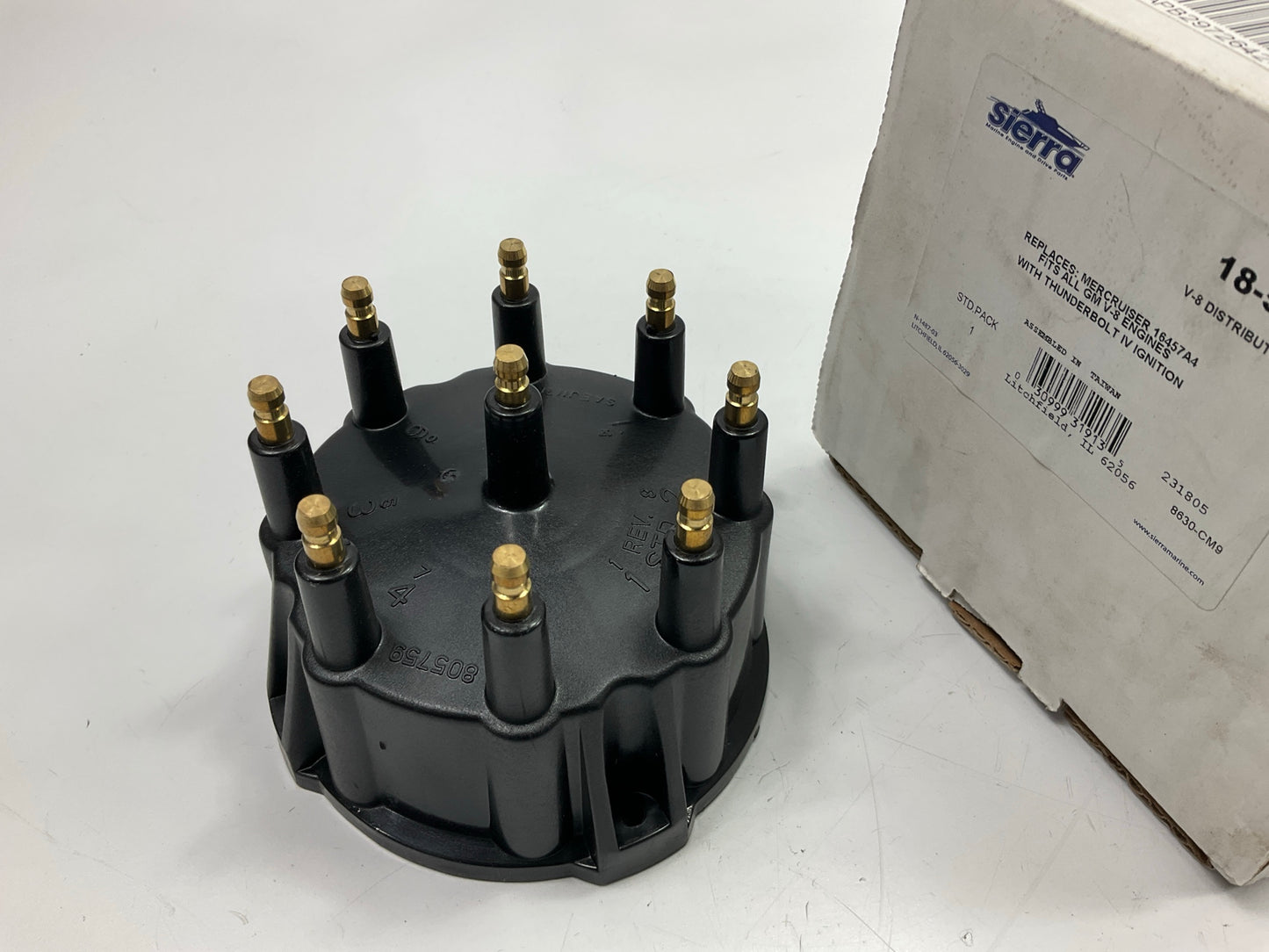 Sierra 18-5395 Distributor Cap Replaces Mercruiser 16457A4