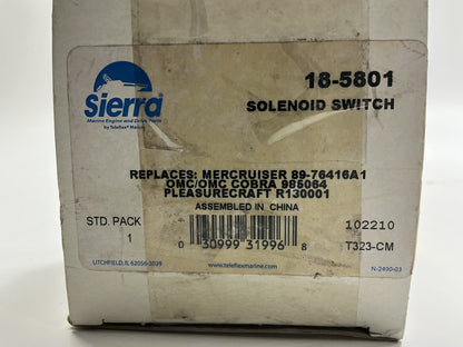 Sierra 18-5801 Boat Marine Starter Solenoid 89-76416A1; 985064; R130001