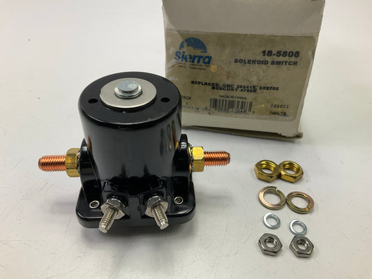 Sierra 18-5808 Starter Solenoid Switch 12V Mercury OMC 477886T 395419 582708