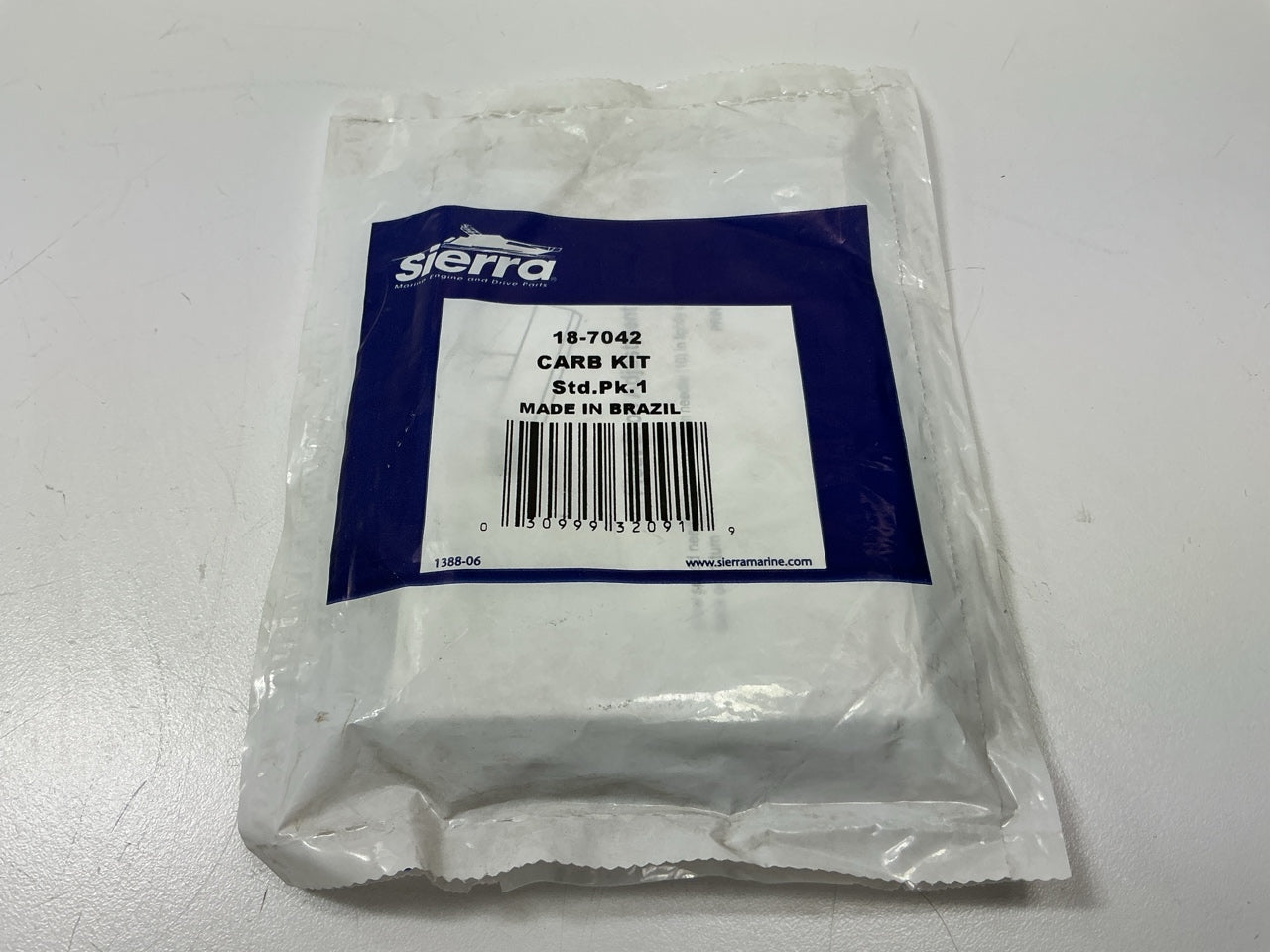 Sierra Marine 18-7042 Carburetor Kit W/o Float J/E 382053 382052 385356 439075