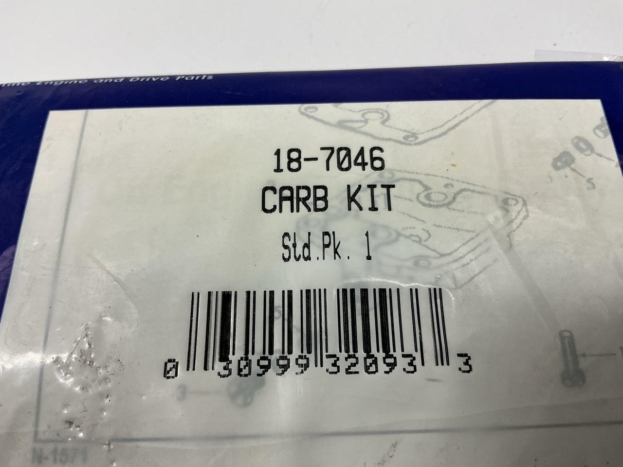Sierra 18-7046 Marine Carburetor Kit Johnson Evinrude 439076 Outboard 9-37100