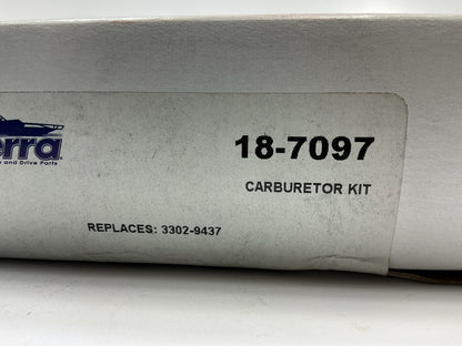 Sierra 18-7097 Marine Carburetor Kit MerCruiser 3302-9437 3302-804845 9-37618