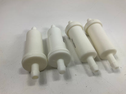 (4) Sierra  18-7830 5/16'' In Line Gas Fuel Filter For Mercury Outboard 816296Q2