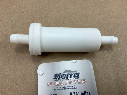 Sierra 18-7830 5/16'' In Line Gas Fuel Filter For Mercury Outboard 816296Q2