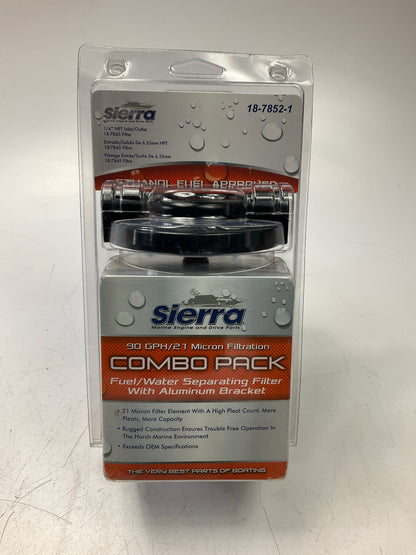 Sierra 18-7852-1 Marine Fuel Filter Water Separator Kit Crusader 22687 GLM 24950