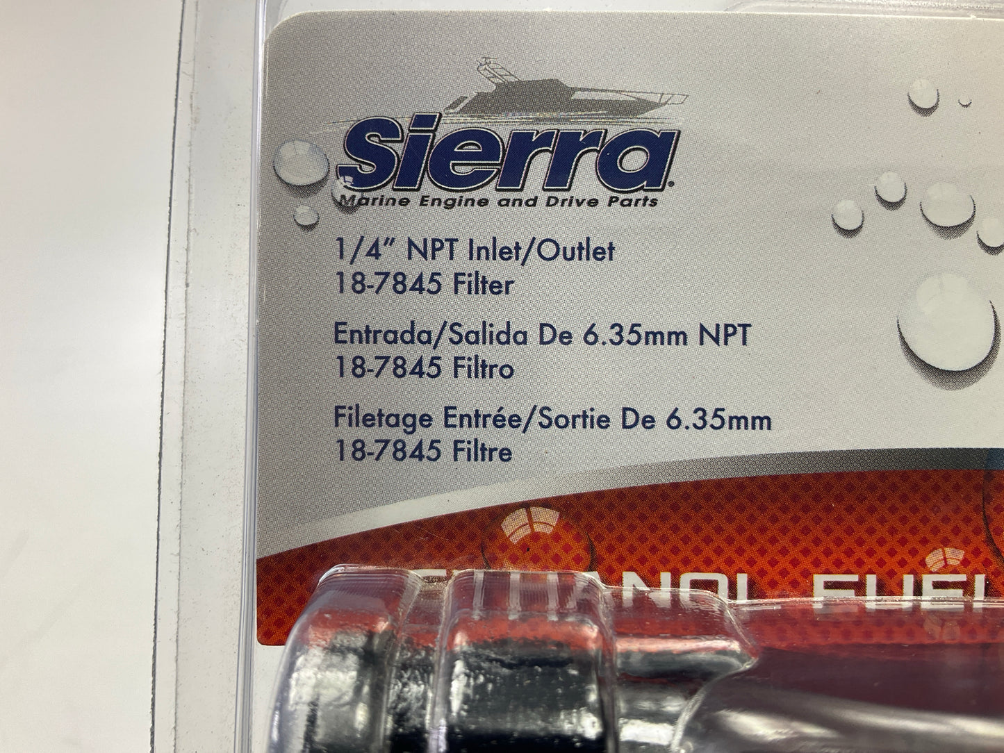 Sierra 18-7852-1 Marine Fuel Filter Water Separator Kit Crusader 22687 GLM 24950