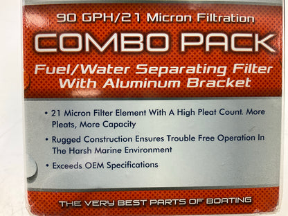 Sierra 18-7852-1 Marine Fuel Filter Water Separator Kit Crusader 22687 GLM 24950