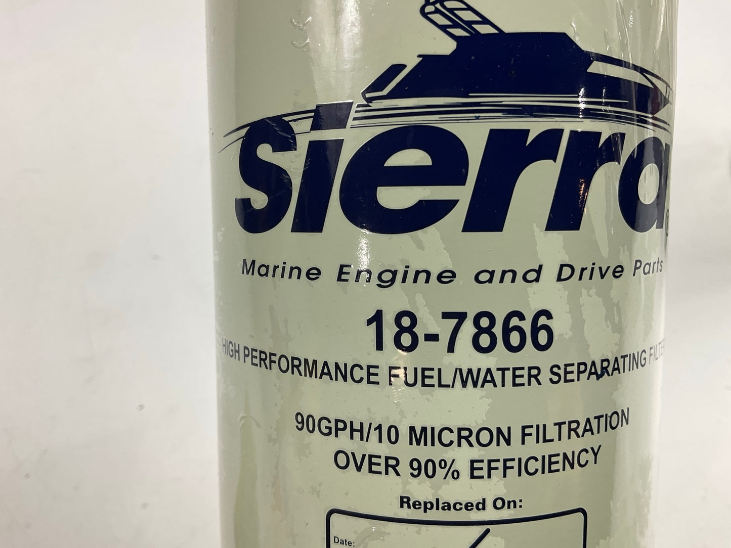 (2) Sierra 18-7866 Fuel/Water Separating Filter 90 GPH / 10 Micron