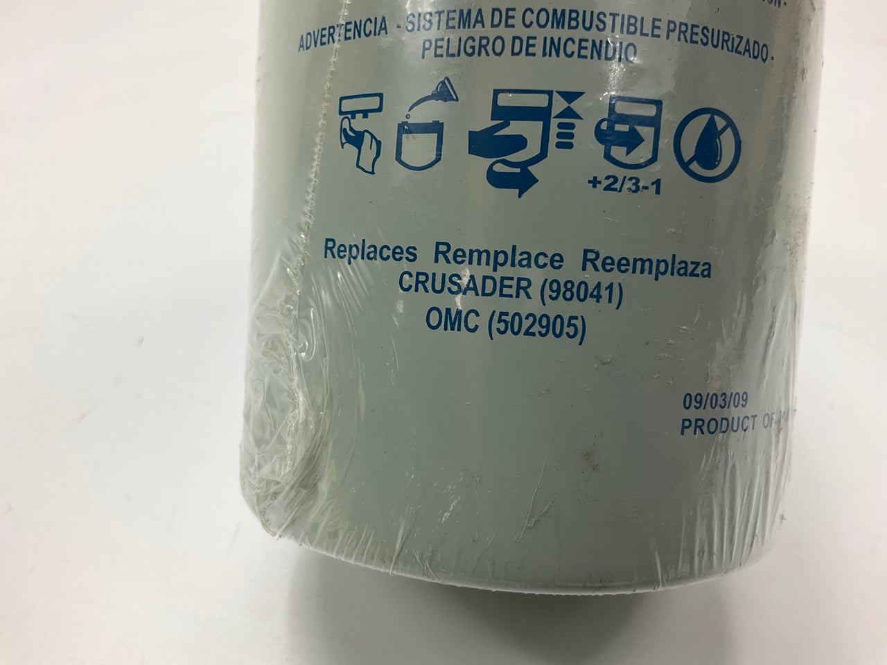 Sierra 18-7946  Fuel/Water Separator Filter Replaces Crusader 98041, OMC 502905