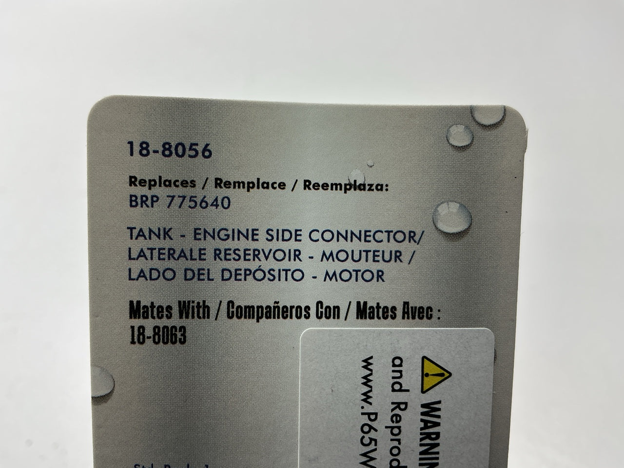 Sierra 18-8056 5/16'' Fuel Line Connector OMC 174508 Johnson Evinrude Outboard