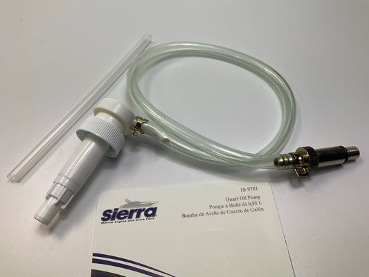 SIERRA 18-9781 Lower Unit Gear Lube Pump, Quart Oil Pump DIY