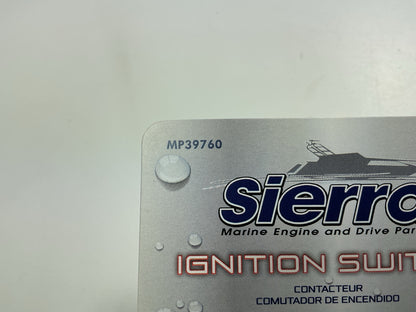 Sierra MP39760 Ignition Switch - 3-Position Off Run Start W/ Push-to-Choke