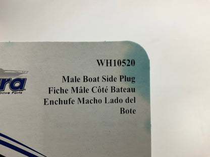 Sierra WH10520 Trolling Motor Socket Plug Cord Male 2-Wire 12V 8 Gauge
