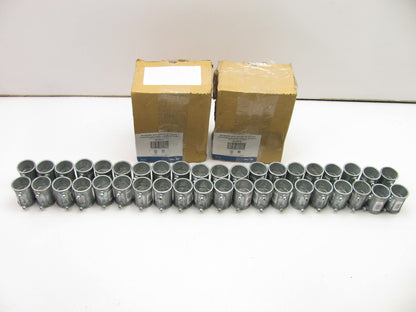 (40) Sigma Electric 02-55242 1'' Die Cast Zinc Set Screw Coupling Conduit Fitting