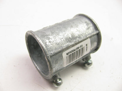 (40) Sigma Electric 02-55242 1'' Die Cast Zinc Set Screw Coupling Conduit Fitting