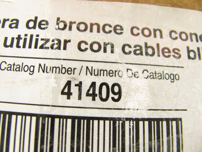 (12) Sigma Electric 41409 1/2'' Bronze Grounding Clamp Conduit Fittings