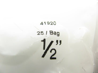 (600) Sigma 41920 1/2'' Zinc-plated Steel Two-hole Strap Conduit Fittings