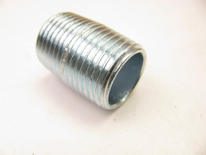 (140) Sigma 44360 1/2'' Zinc-Plated Steel Threaded Nipple Conduit Fitting