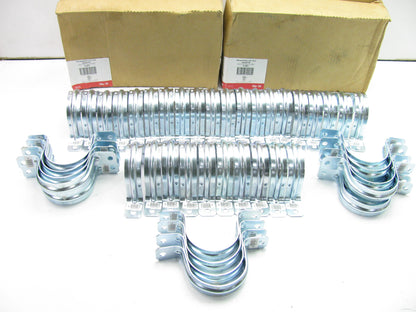 (50) Sigma 51907 2-1/2'' Zinc-plated Steel Two-hole Strap Conduit Fitting