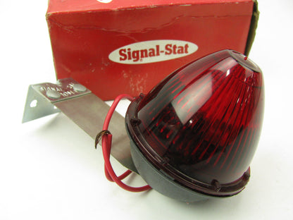 Signal-Stat 1004 Red Beehive Dome Marker Light 12V W/ Bracket