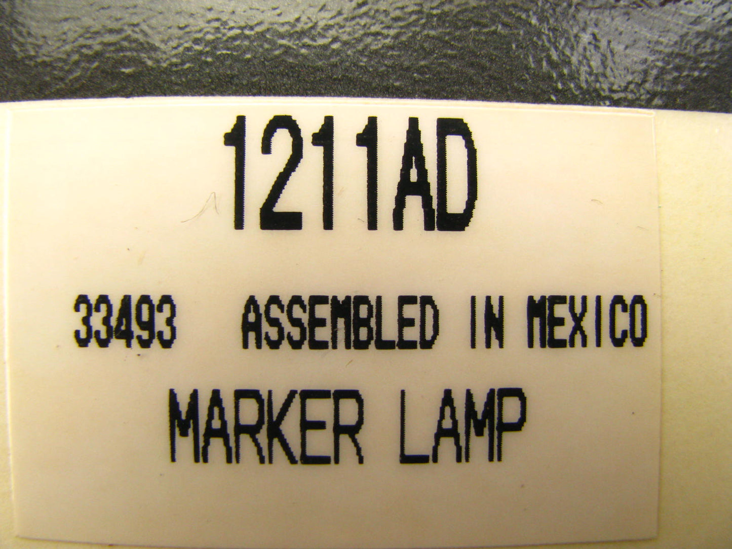 (x2) 1211AD AMBER 2-bulb Bulls-eye  Rectangular  Side Marker Clearance Lights