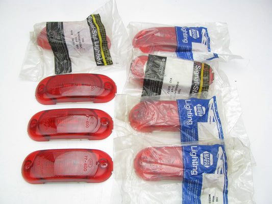 (8) Signal-Stat 1265 Two Bulb Turtleback Side Marker Lights