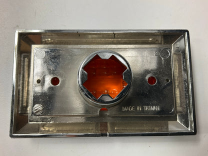 Signal-stat 1571AD Side Marker Amber Light Lamp 3.75'' H X 2.75'' W X 3.75 L