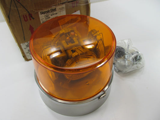 Signal-stat 340 340A Amber 12V Emergency Rotating Beacon Light