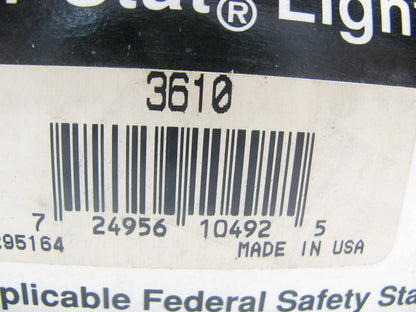 Vintage Signal-stat 3610 UNIVERSAL Red Tail Light Lamp